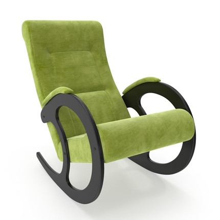 Кресло-качалка Модель 3, Verona 38 Apple Green-велюр в Кушве - изображение