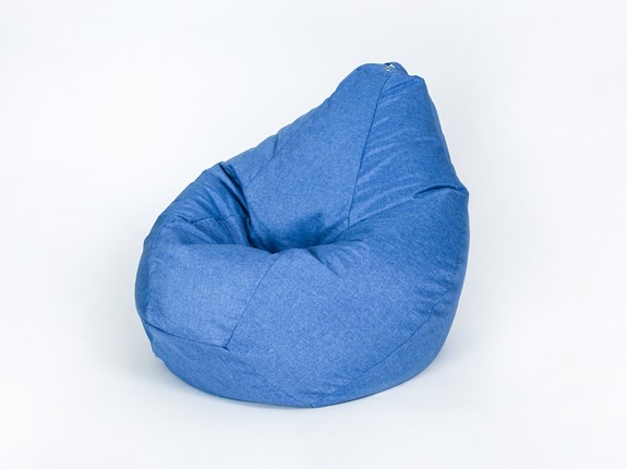 Кресло-мешок Хоум малое, васильковое в Полевском - изображение
