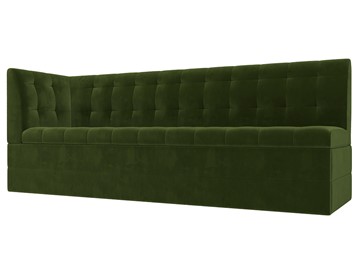 Кухонный диван Бриз, Зеленый (Микровельвет) в Первоуральске - предосмотр