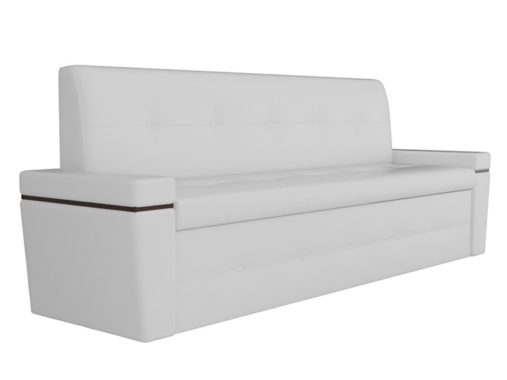 Раскладной кухонный диван Деметра, Белый (экокожа) в Богдановиче - изображение 2