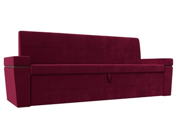 Кухонный диван Деметра, Бордовый (микровельвет) в Краснотурьинске