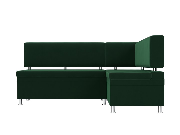 Кухонный диван Стайл угловой, Зеленый (велюр) в Екатеринбурге - изображение 2