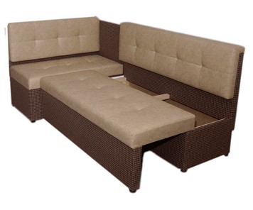 Кухонный угловой диван Нео КМ3 с механизмом 2000х1460 в Полевском - предосмотр 7
