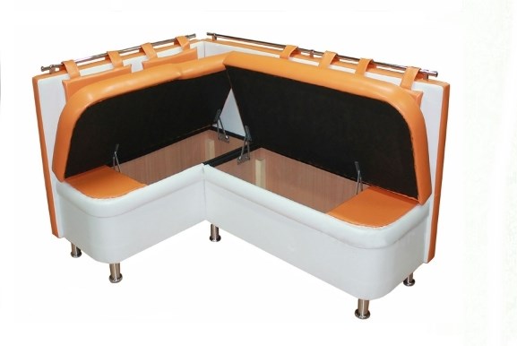 Кухонный угловой диван Модерн (с коробами) в Ирбите - изображение 1