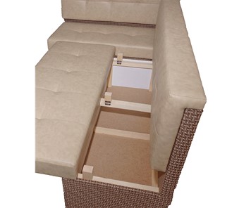 Кухонный угловой диван Нео КМ3 с механизмом 2000х1460 в Ирбите - предосмотр 8