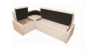 Кухонный угловой диван Модерн 3 со спальным местом и двумя коробами в Красноуфимске - предосмотр 1