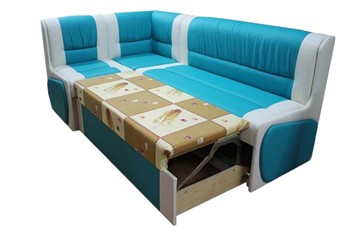 Кухонный угловой диван Квадро 4 со спальным местом в Красноуфимске - предосмотр 2
