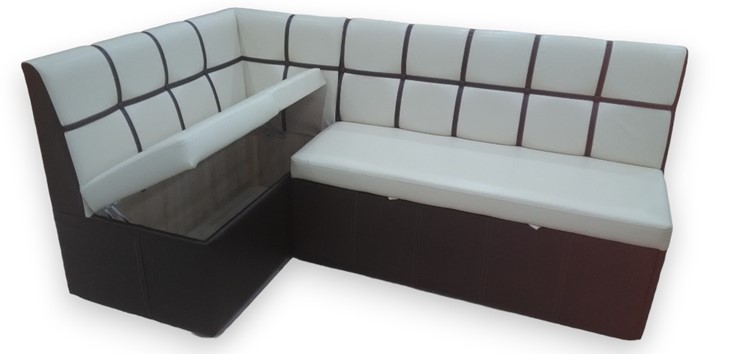 Угловой кухонный диван Квадро 5 со спальным местом в Кушве - изображение 3