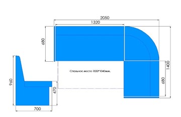 Кухонный угловой диван Модерн 2 (со спальным местом) в Каменске-Уральском - предосмотр 4