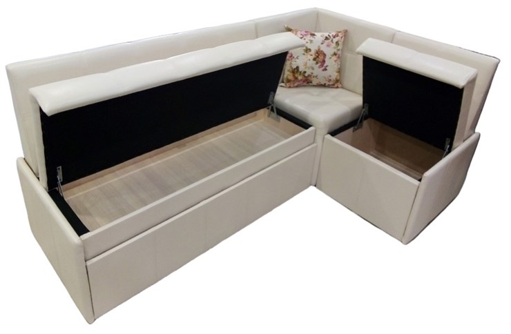 Кухонный угловой диван Модерн 8 со спальным местом и двумя коробами в Екатеринбурге - изображение 2