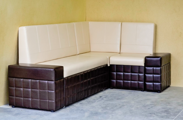 Кухонный диван Лофт 7 с коробом в Екатеринбурге