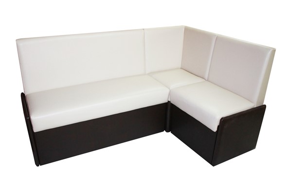 Кухонный угловой диван Квадро мини с коробом в Кушве - изображение