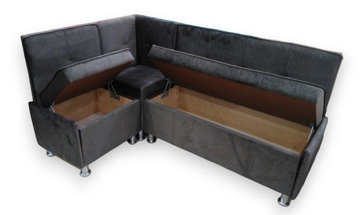 Кухонный угловой диван Фиджи 6 с коробами в Богдановиче - изображение 2