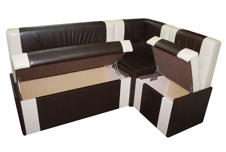 Угловой кухонный диван Квадро 4 мини с коробом в Первоуральске - изображение 2