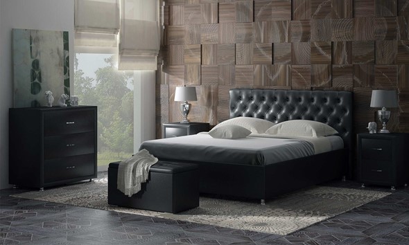 Кровать 2-спальная Florance 200х200 с основанием в Кушве - изображение
