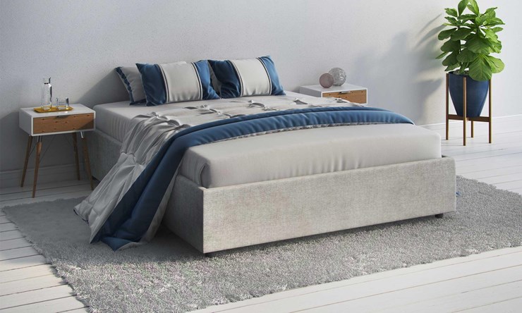 Кровать 2-спальная Scandinavia 160х200 с основанием в Ревде - изображение 14