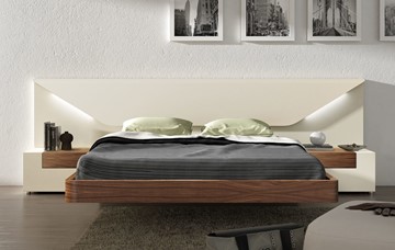 Кровать двуспальная Elena с подсветкой (180x200) в Первоуральске - предосмотр 2