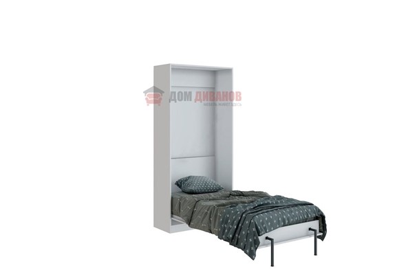 Кровать-шкаф Велена 1, 800х2000, цвет белый в Богдановиче - изображение