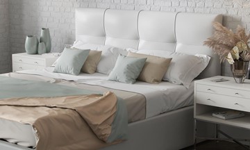 Спальная кровать Caprice 200х200 с основанием в Екатеринбурге - предосмотр 2