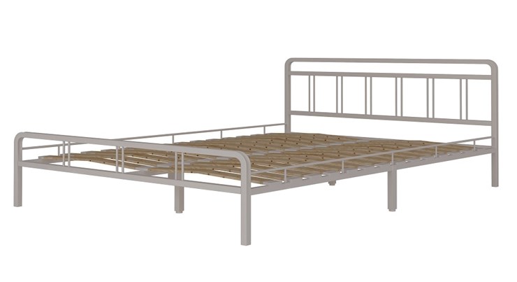 Кровать полутороспальная Леон, 1200, белый в Первоуральске - изображение 1