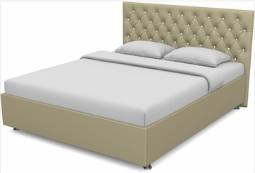Полуторная кровать Флоренция-А 1400 с основанием (Nitro Cream) в Каменске-Уральском