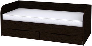 Кровать-софа КС09 с основанием, цвет Венге в Ревде