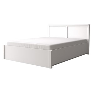 Двуспальная кровать Харрис 42.2 (Белый) с подъемным механизмом 1600 в Первоуральске