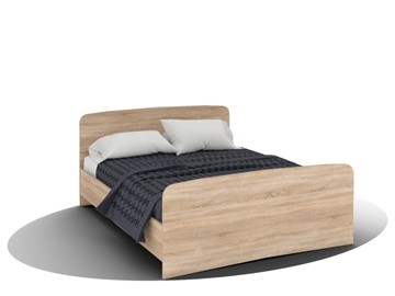 Двуспальная кровать Вега Кр-08 1600 с плоским основанием (Сонома) в Ревде