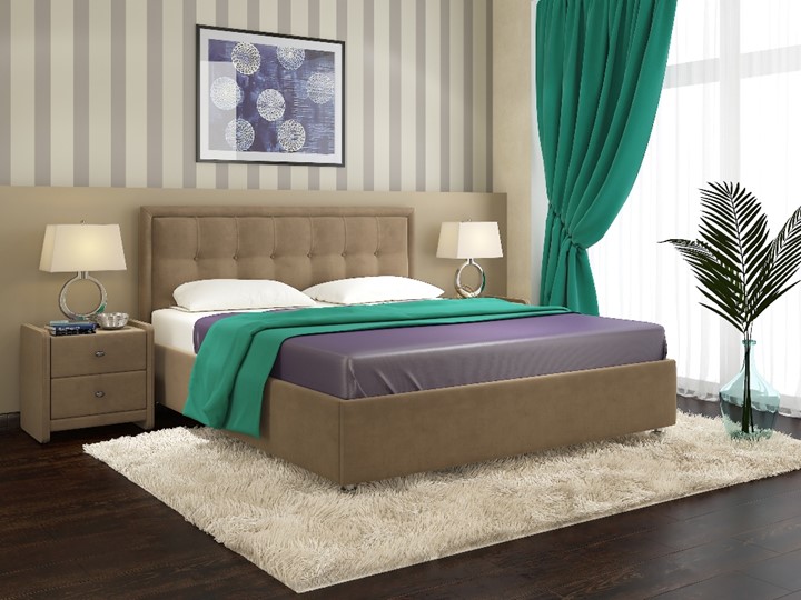Кровать Amelia размер 160*200 с основанием в Екатеринбурге - изображение 5