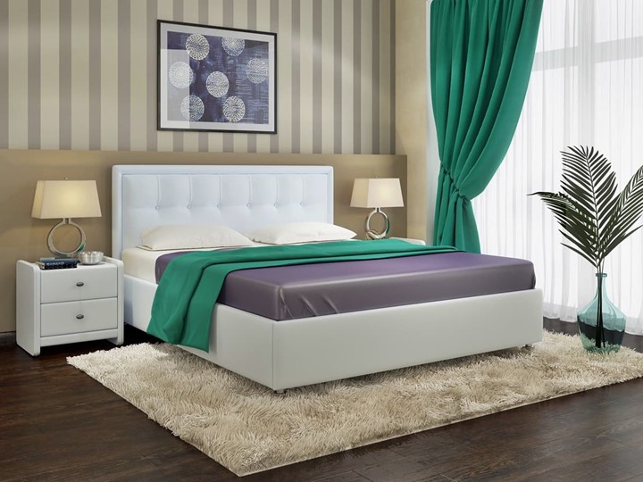 Кровать Amelia размер 160*200 с основанием в Артемовском - изображение 2