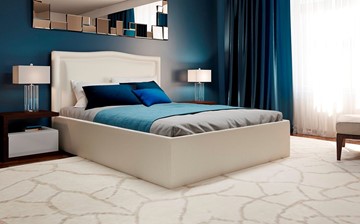 Спальная кровать Бруно 160х200 с основанием в Екатеринбурге - предосмотр 4