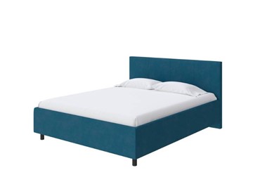 Кровать в спальню Como (Veda) 3 140x200, Микрофибра (Diva Синий) в Ревде