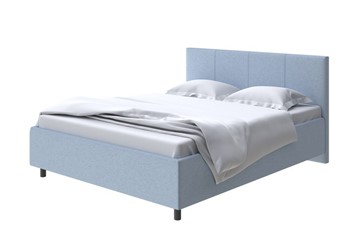 Кровать в спальню Como (Veda) 3 180х200, Велюр (Scandi Cotton 21 Китайский Голубой) в Богдановиче