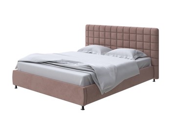 Спальная кровать Corso-3 140x200, Велюр (Ultra Горячий шоколад) в Ревде