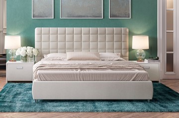 Кровать Corso-3 180x200, Искусственная шерсть (Лама Лён) в Кушве
