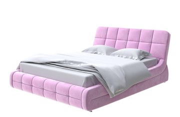 Спальная кровать Corso-6 180х200, Велюр (Лофти Сиреневый) в Екатеринбурге