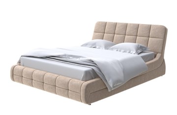 Кровать спальная Corso-6 200х200, Флок (Бентлей Какао) в Кушве