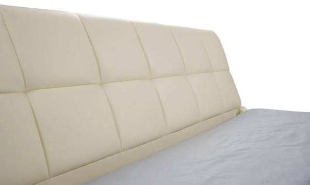 Кровать 2-спальная Corso-6 200х200, Искусственная шерсть (Лама Лён) в Первоуральске - изображение 1