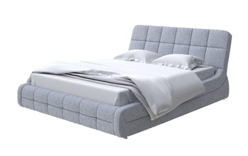 Кровать спальная Corso-6 200х200, Рогожка (Levis 83 Светло-Серый) в Первоуральске