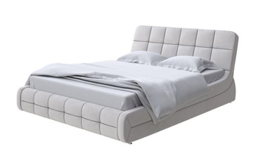 Кровать спальная Corso-6 200х200, Велюр (Ultra Серый камень) в Красноуфимске