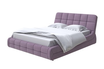 Двуспальная кровать Corso-6 200х200, Велюр (Ultra Сливовый) в Ревде