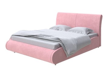 Кровать 2-спальная Corso-8 Lite 140x200, Велюр (Casa Жемчужно-розовый) в Краснотурьинске