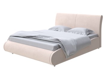 Кровать двуспальная Corso-8 Lite 140x200, Велюр (Ultra Суфле) в Кушве