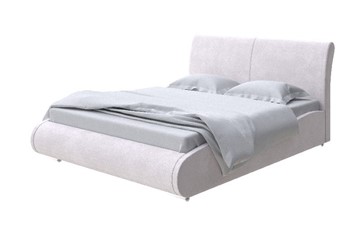 Спальная кровать Corso-8 Lite 200x200, Велюр (Casa Лунный) в Асбесте