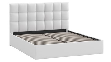 2-спальная кровать Эмбер тип 1 (Экокожа белая) в Ревде - предосмотр 1