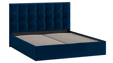 Двуспальная кровать Эмбер тип 1 (Велюр Confetti Blue) в Екатеринбурге - предосмотр 1