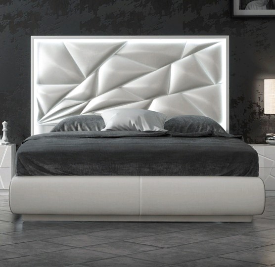Кровать FRANCO KIU 1242 с LED подсветкой изголовья (180х200) в Кушве - изображение 4