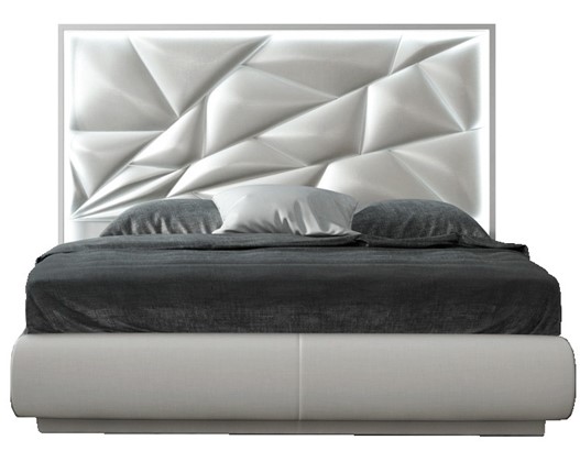 Кровать FRANCO KIU 1242 с LED подсветкой изголовья (180х200) в Кушве - изображение