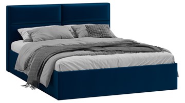 Кровать Глосс Тип 1 (Велюр Confetti Blue) в Ирбите