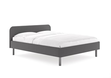 Двуспальная кровать Hanna 160х200 с основанием (Багама серый) в Каменске-Уральском